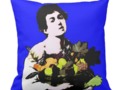 #Caravaggio s Boy with Fruit Basket - Pop Art Style Throw Pillow by #SpoofingTheArts #Zazzle -