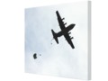 Parachute Drop EC-130H Compass Call Canvas Art by #PictureThisAndThat #Military #AirForce -