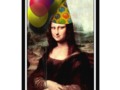 Mona Lisa - The Birthday Girl Custom Announcement by #spoofingthearts #gravityx9 -
