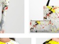 His & Her Paint #Splatter Fashion & Accessories adds an artsy look to your wardrobe. #Society6 #Gravityx9 -