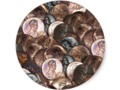 One Cent Penny Spread Round Sticker by #IgotYourBack #pennies #Coins #Zazzle #Gravityx9 -