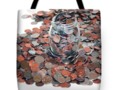 $aving your Spare Change Adds Up! ~ Money Bag! Your Coin Jar has Floweth Over! #FineArtAmerica #Gravityx9 -