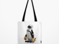 Little Mascot Hockey Player Penguin ---