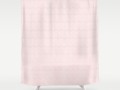 Rose Quartz Pink Faux Lace Shower Curtain #Gravityx9 #Society6 #RoseQuartz -  