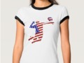 All-American Volleyball Player Tee Shirt