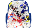 Blue & Red Paint Splatter Multi-Pockets #BacktoSchool #Backpack #Artsadd #Gravityx9 -