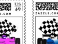 vroom VROOM! Custom postage for Race Car fans! Will it get the mail to it's destination quicker?