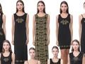 Beautiful Golden Butterfly Women's Fashion Dresses Available at Artsadd!