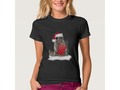 Christmas Santa Raccoon Bandit T-Shirt