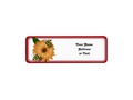 Honey Bees Meeting on Orange Flower - Labels available in 3 sizes - by #Gravityx9 #Zazzle -