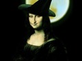 MONA LISA HALLOWEEN WITCH Greeting Cards, Prints and Home Decor at #Pixels #FineArtAmerica #Gravityx9 -