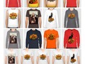 Thanksgiving fun at #Society6! Tee shirts to customize style, color and size for the right fit! t #Gravityx9 -…