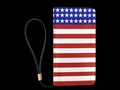 USA Patriotic Stars & Stripes Men's Clutch Purse （Model 1638） by gravityx9