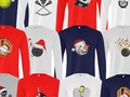 #Sports4you! Christmas Sports tee shirts with long and short sleeve shirts for the family! at Artsadd!