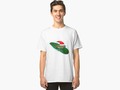 Frog Dashing through the snow Classic T-Shirts