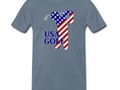 USA Male Golfer - Golf Symbol T-Shirts, gifts & more at #Spreadshirt #Gravityx9 -