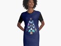 Oh Chemistry, Oh Chemist Tree Graphic T-Shirt Dresses