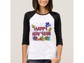 Happy New Years Text w/Party Hats and Confetti Shirt by #gravityx9 -