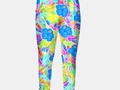 Pretty Blue Hawaiian Flowers PrintAllOver Sweatpants at #LiveHeroes by #Gravityx9