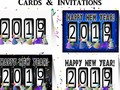 Celebrate the New Year ~ 2016-17 Odometer Cards, Invitations and more! #NewYearsCelebration at #Zazzle -