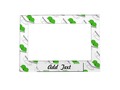 Two Peas In A Pod (Add Your Text) Magnetic Photo Frame -
