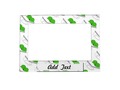 Two Peas In A Pod (Add Your Text) Magnetic Photo Frame -