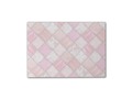 Red and Pink Faux Patchwork Quilting Pattern Post-it Notes -