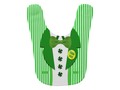 30% OFF! -SALE ENDS FEB 25,2017 - use code STPADDYPARTY - St. Patrick's Day Striped Jacket and Dress Shirt Baby Bib