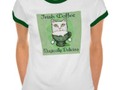 Cat Lovers! Don't get pinched! Wear a little green with a lucky Tee Shirts by #Zazzle Designers. #StPatricksDay -