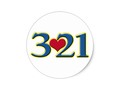 3-21 World Down Syndrome Day Classic Round Sticker