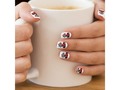 Red Race Car with Checkered Flag Minx® Nail Wraps #Sports4you #Gravityx9 #Zazzle -