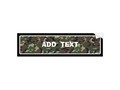 Add Your Text! Camouflage Woodland Bumper Sticker #Camouflage4you #Gravityx9 #Zazzle -
