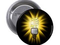 Earth Hour - Energy Saver Light Bulb Button -March 25 #Earthhour #Earthhour2017 #Gravityx9 -…