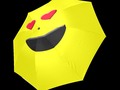 Cute and Bright Yellow Emo Heart Smiley Foldable Umbrella #rainwear #Gravityx9 #Artsadd -…