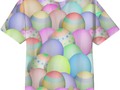PASTEL COLORED EASTER EGGS TEE SHIRT at #PrintAllOverMe by #Gravityx9 #PAOM -