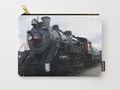 Vintage Railroad Steam Train Pouch by #Gravityx9. Worldwide shipping available at #Society6 -