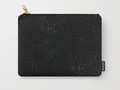 Black Crackling Leather-Look Pattern Carry-All Pouch by #Gravityx9. Worldwide shipping available at #Society6 -