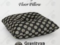 Decorative Golden Tin Floor Pillow by #Gravityx9 Designs - Available round or square at #Society6 .…
