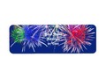 Fireworks Background Label - add your text to customize for mail, for your event or just for fun!…