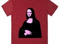Pop Art Style - Mona Lisa Tee Shirt by #Gravityx9 at #Skreened #SpoofingTheArts ~