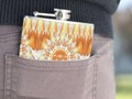 K141 - A Pocket full of Sunshine Happiness in this Flask by Abstractedness...Two sizes available! ~…