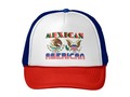 40%Off Use Code: ZAZGOODTIMES | Ends Thursday - Mexican American Eagles Trucker Hat via zazzle