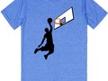 Slam Dunk Basketball Player Tee Shirt by #Gravityx9 at #Skreened #Sports4you ~ #Skreened
