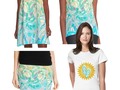 Summer Beach Days Abstract Designed on Women's Fashion by Gravityx9 Designs at Redbubble. Complete your summer……