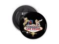 Las Vegas Welcome Sign On Starry Background Bottle Opener by #LasVegasIcons / #Gravityx9 Designs