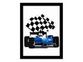 Send a quick note to racing fans, racers, or anyone who likes fast cars! #Sports4you - Race Car Postcard