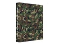 #Camouflage4you binder keeps your papers in order. This binder is fully covered by a popular green camo pattern.