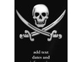 This magnetic invitation can be used for an event or just add your text for fun. Pirate Jolly Roger Magnetic Card…