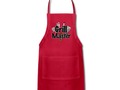 Choose your fave color for this apron. GRILL MASTER - BBQ Tools Adjustable Apron by #Gravityx9 at #spreadshirt --