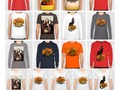 Thanksgiving fun at Society6! Tee shirts to customize to your style, color and size for the right fit! -…